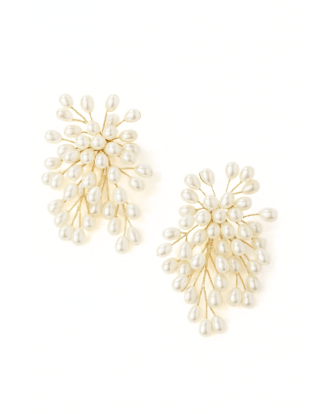 Pearly Statement Earrings