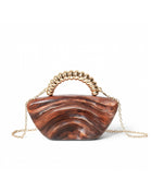 Marbled Statement Bag
