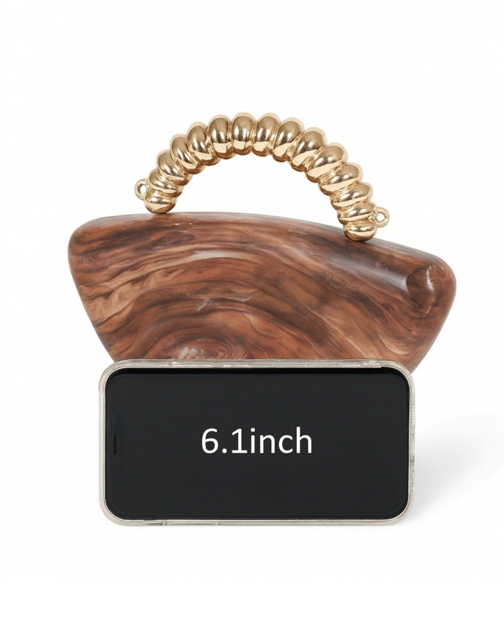 Marbled Statement Bag