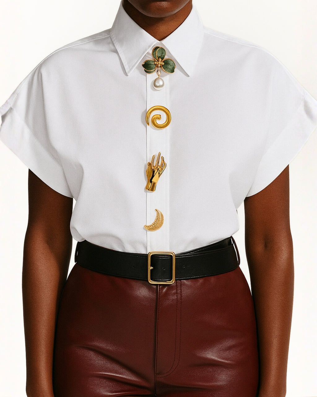 Emerald Pearl Cufflinks