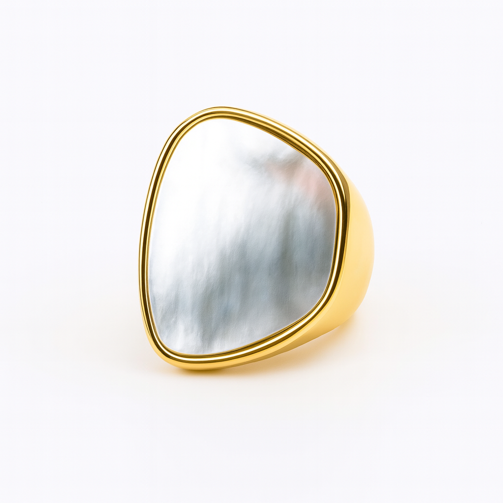 Moon Statement Ring