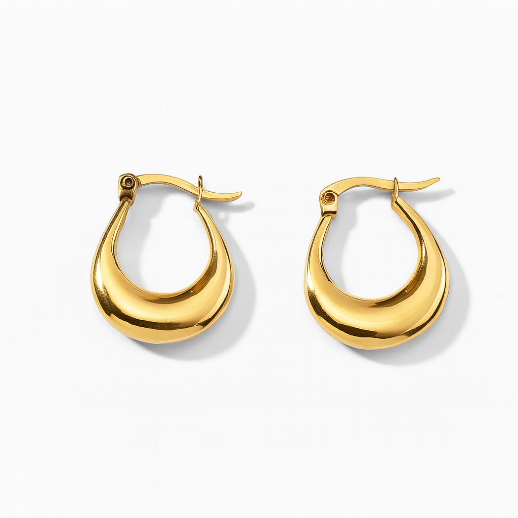Gold Hoop Earrings