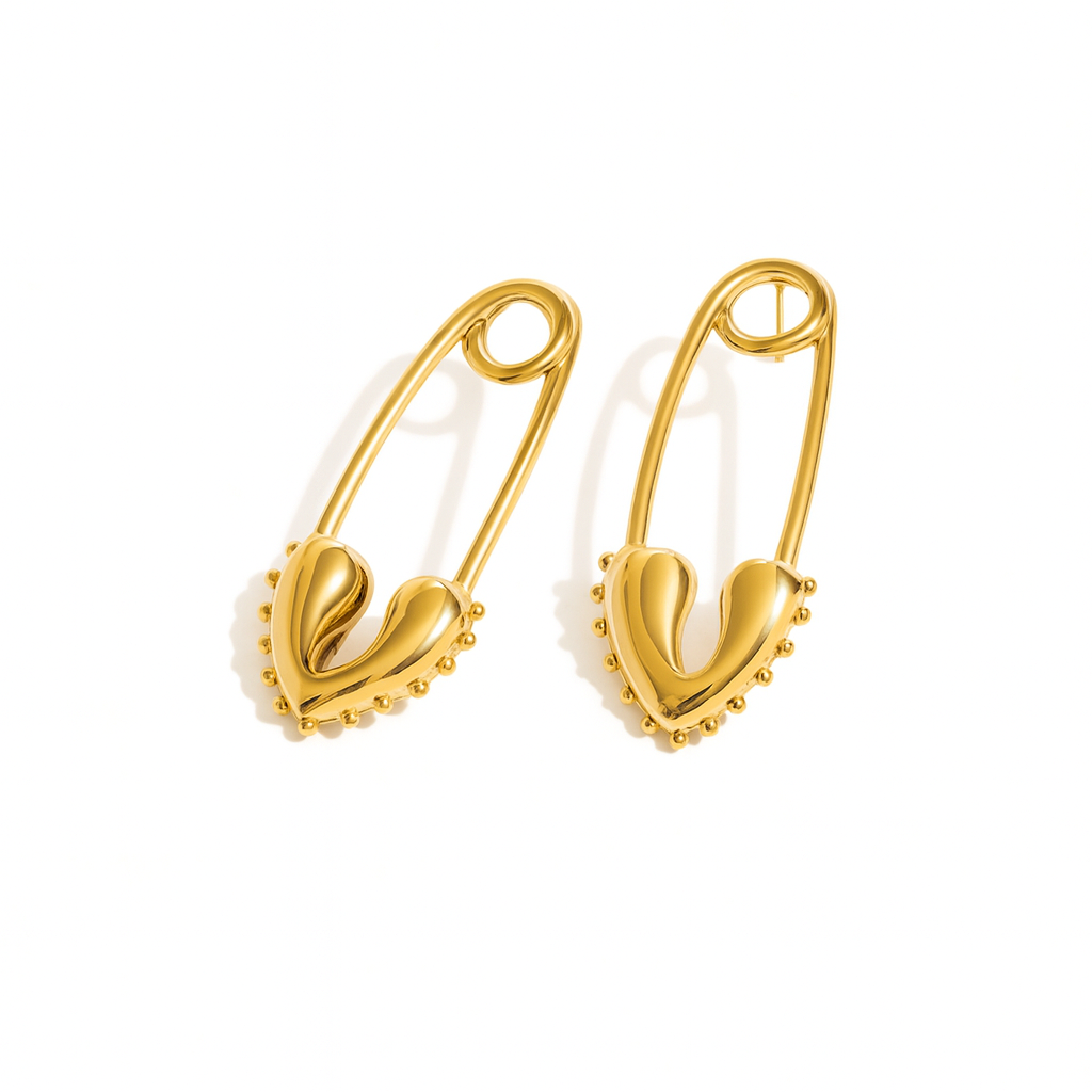 Safety Pin Earrings