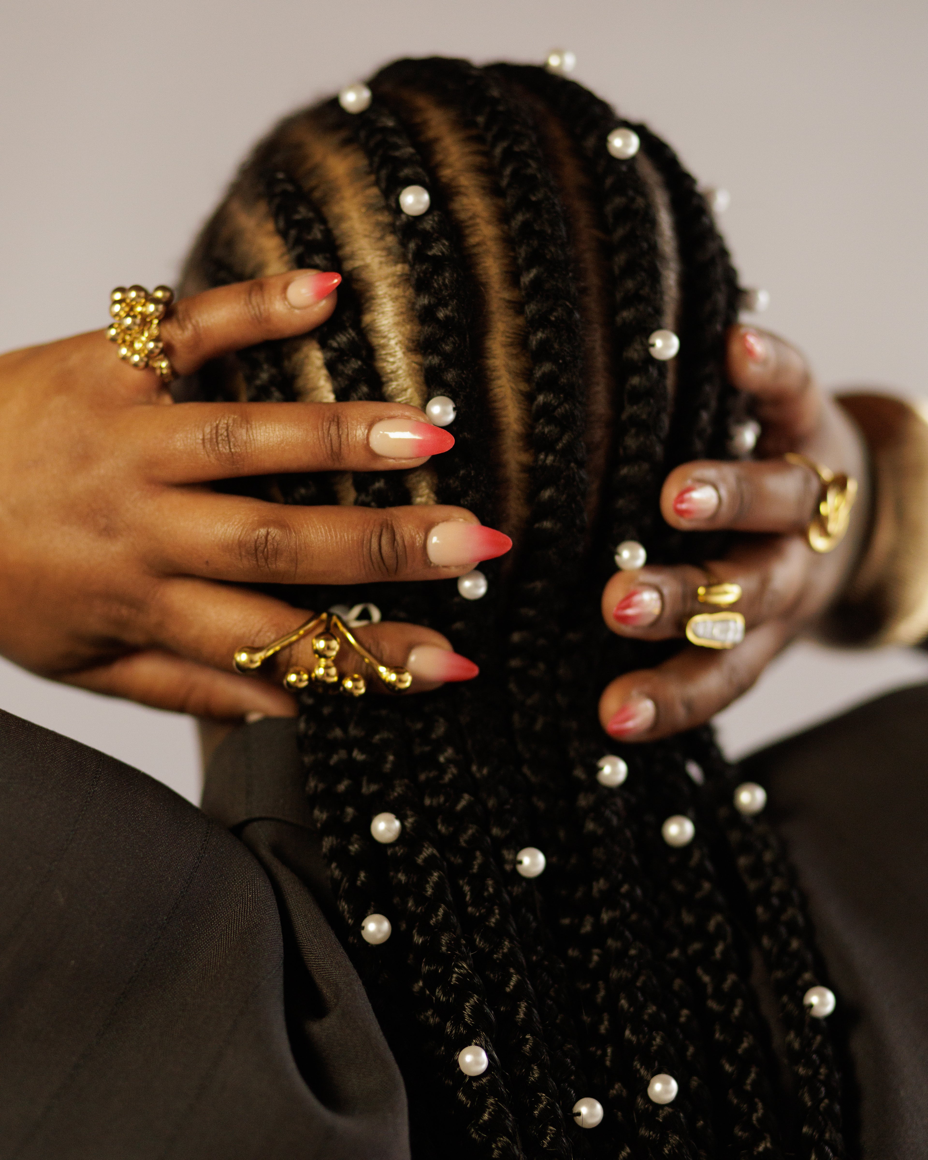 Pearl Hair Beads (100pcs)